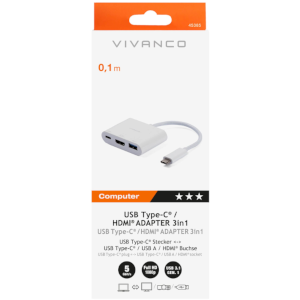 Vivanco 3-in-1 Hub